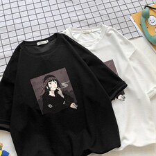 Q11122-P30 春夏季七分袖t恤男大码五分袖男短袖中袖 小清新图片