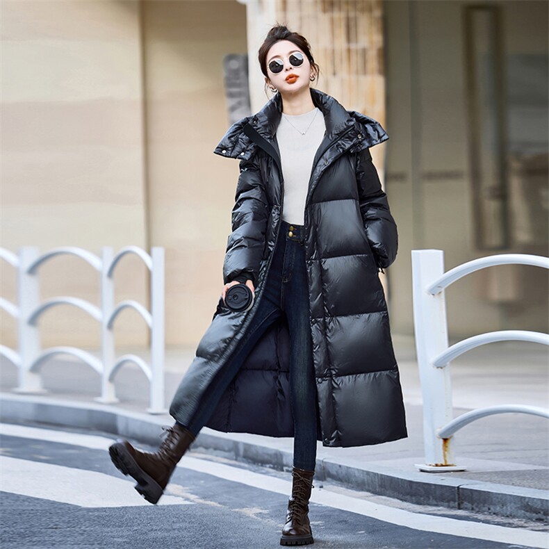 羽绒服女2023年冬季新款女装时尚冬季保暖外套,女装羽绒服,贵人树