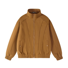 新款硬汉风户外夹克男立领纯色上衣冲锋衣外套A157B-JK7866-P60，男装夹克，电商A157B