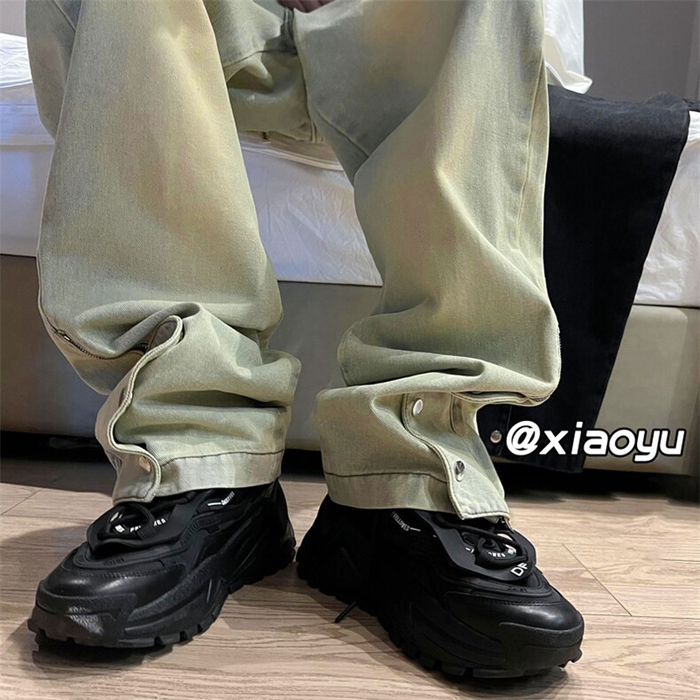 XZ616秋季新款高街拉链复古牛仔裤TY375P65控78,男装牛仔裤,星座512A（原616）