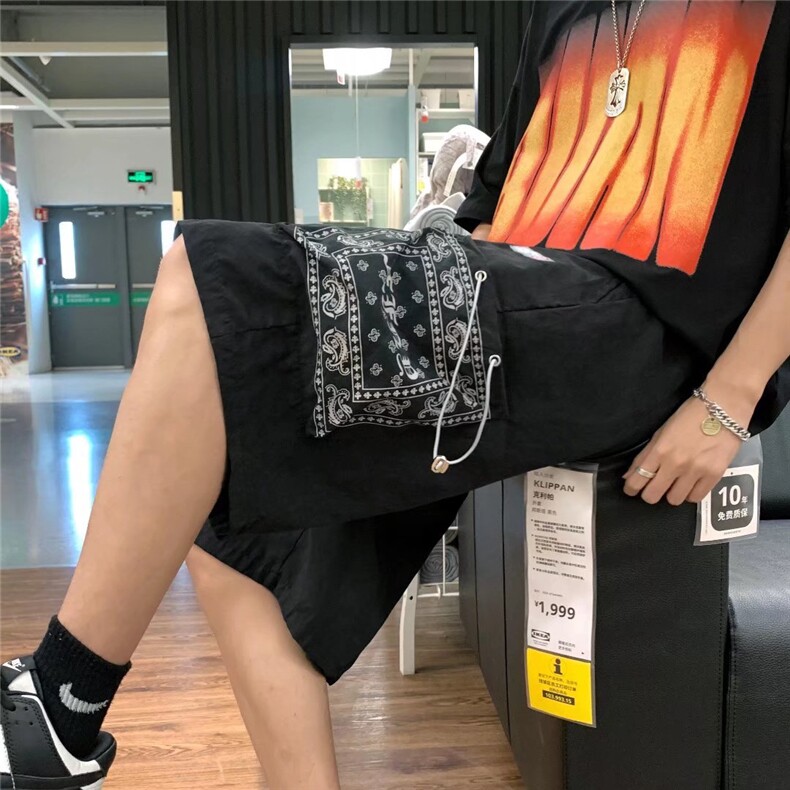 男夏季潮流时尚休闲短裤冰丝短裤DK510P28，男装休闲裤，星座1116-2