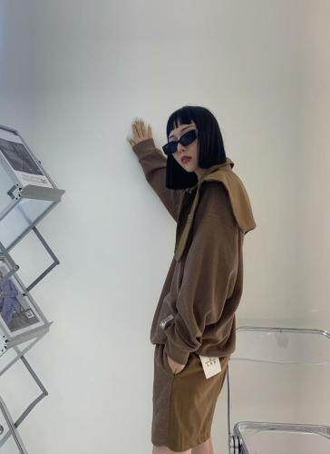 【现货】秋季新款时尚披肩三件套，其它，二分之一