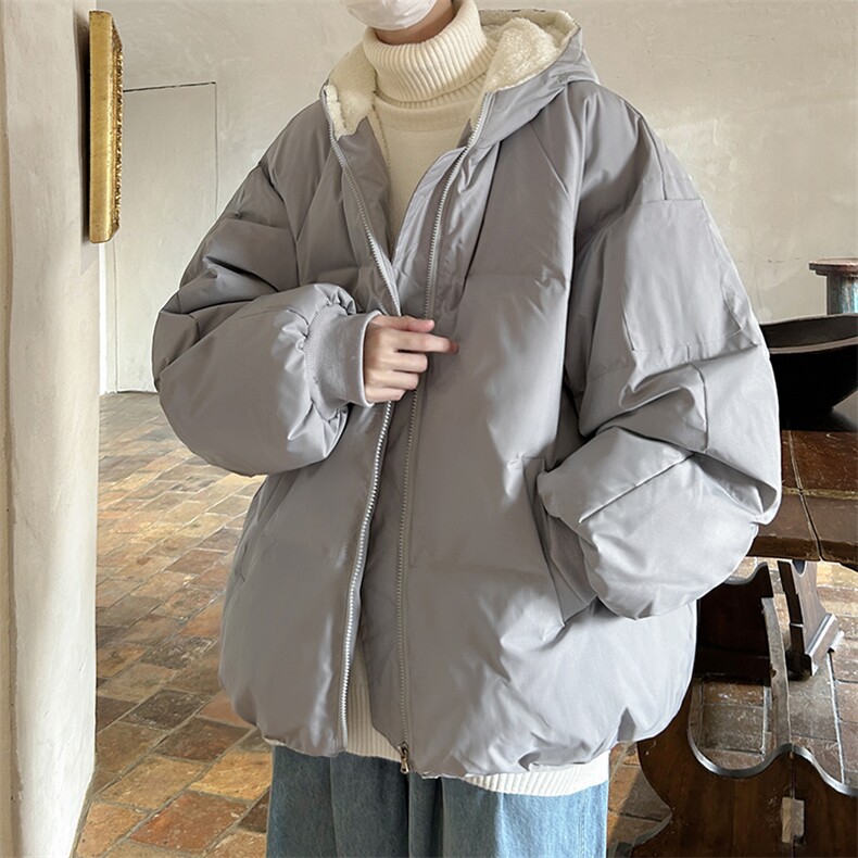 控128加绒面包服男大码羊羔毛棉衣男MY16310-P100,男装棉衣,电商A040