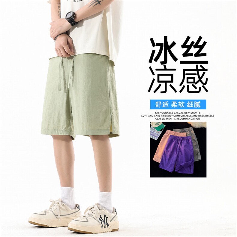 抖音品质男夏季潮牌休闲运动男士五分裤A146-GY251特p21量大优,男装牛仔裤,HDA146