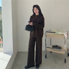 毛衣两件套，女装套装/套裙，网红馆