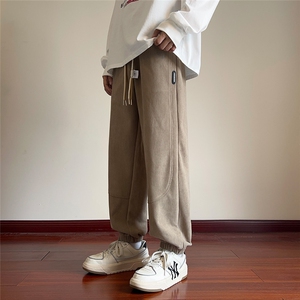 抖音直播数据款高品贴标卫裤秋冬跑量宽松束脚裤子休闲裤WK97-P38图片