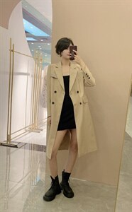 2021长款西装外套图片