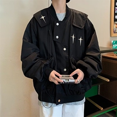 秋季青春流行男夹克文艺潮外套WT60P75，男装夹克，星座1116-2