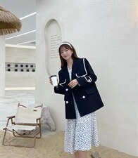 韩式大版气质撞色西装，女装西装，Balance Studio(2F)