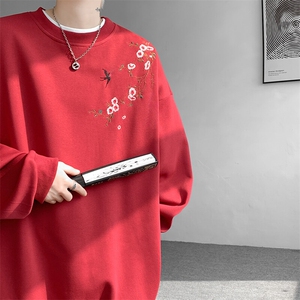 【25春现货】WY5502-P45特控68 红高品质65棉卫衣图片