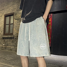男士短裤ins潮牌五分裤夏季宽松运动休闲裤子XD22946-P45，男装休闲裤，电商A042