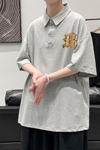 大皂敏 电商A088-DP1011-TP35 955氨纶 夏季宽松短袖 控59图片