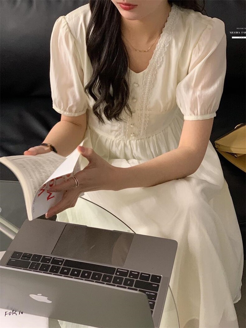 2022香丽迪高级感长款连衣裙,女装连衣裙,香丽迪1