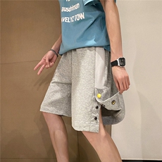 1港风休闲大码男短裤运动5分原宿潮流五分裤男士中裤DK773P35控48，男装休闲裤，星座226-2