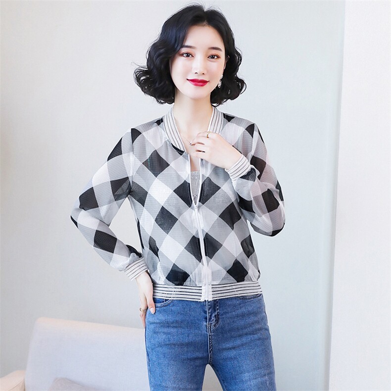 2023年防晒衣时尚潮流舒适长袖夏季休闲个性优雅外套，女装防晒衣，婵米儿