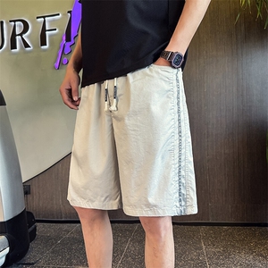 D25037-P58      夏季新款水洗短裤男潮流宽松直筒五分裤速干短裤图片