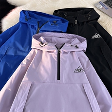 冬新户外单板双板防水滑雪服男加绒内里中性风套头外套M79-P120，男装棉衣，电商A001-1