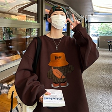 直播360克重磅美式印花卫衣Y231特P28同步供应华棉品质P38特，男装卫衣，电商A486
