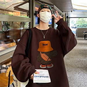 直播360克重磅美式印花卫衣Y231特P28 同步供应华棉品质P38特图片