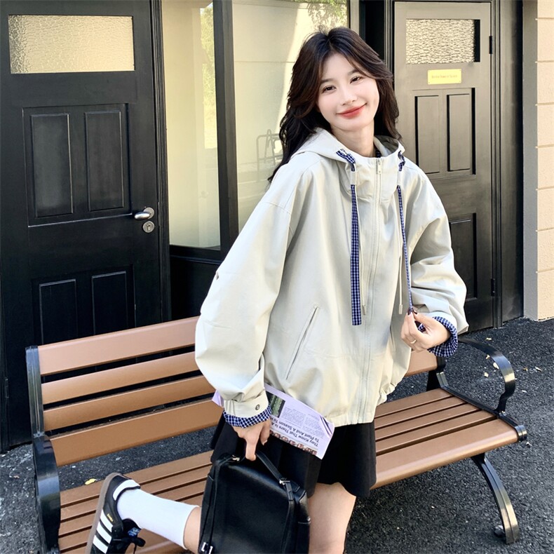 工装外套2C198-6551-P165K248,女装短外套,2C198