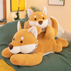 轩轩玩具 围脖柴犬趴狗