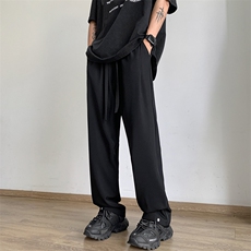 港风抖音大码休闲裤长裤品质西裤直筒裤A014-DY2172-P55，男装西裤，电商A014