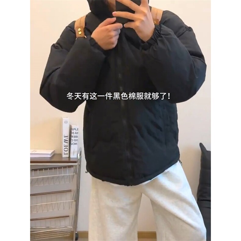 现货高品质美式高街冬季重磅三防羽绒棉衣男女加厚外套棉服冬,男装棉衣,电商A486-1
