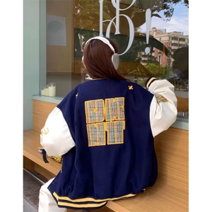 美式重磅独特刺绣棒球服图片