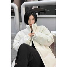 美式冬季棉服男潮牌美式宽松加厚情侣学生面包服防寒外套男女，男装棉衣，星座506A