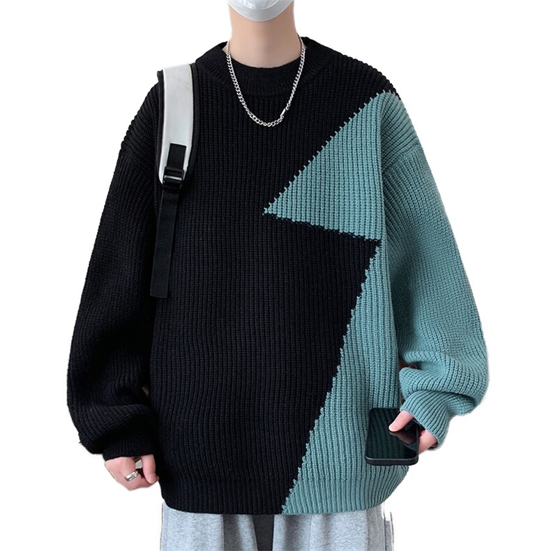 【新品】2025秋冬男士时尚休闲百搭针织毛衣潮流-M5106-P45,男装针织衫/毛衣,星座1105-1