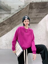 靓晶晶加绒卫衣，女装卫衣/绒衫，靓晶晶