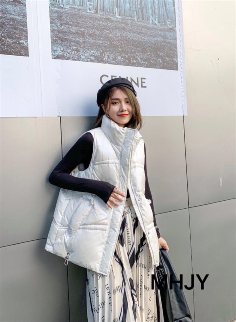 2021#冬季羽绒90绒马甲，女装马甲，美合佳彦