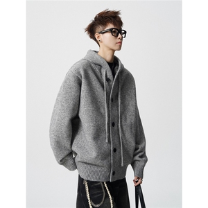 现货原货版品质一件2斤连帽开衫毛衣 HWH79-特P80 控149图片