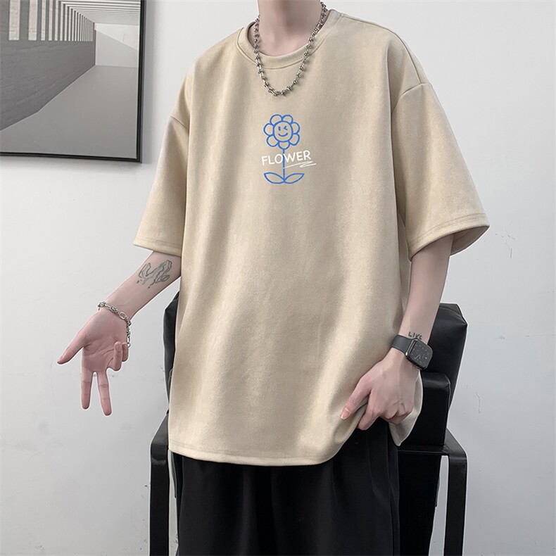 麂皮绒短袖t恤男大码半袖男JD82274-P25,男装T恤,电商A040
