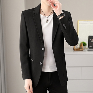 507A-X815-P120 2025春季时尚针织外套小西装西服青年图片