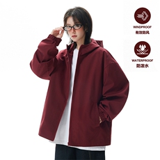 2026秋季新款冲锋衣Q2069-TP35不百搭防水宽松夹克登山服，男装夹克，电商A102