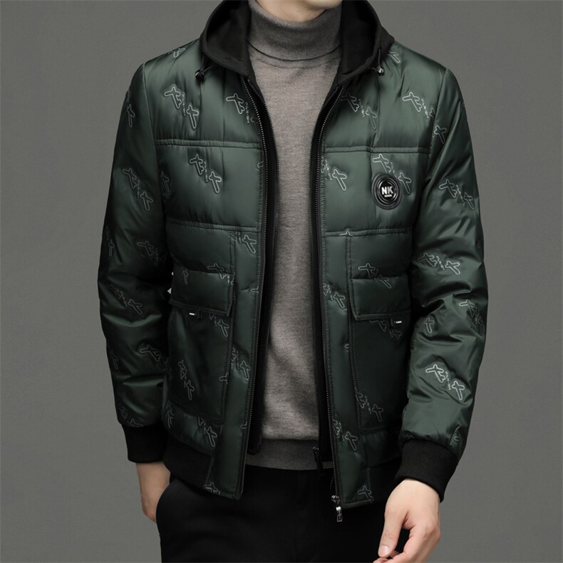 BWS22206钱塘2020-2中年男士冬季厚款商务休闲简约羽绒服P255,男装羽绒服,钱塘207-2