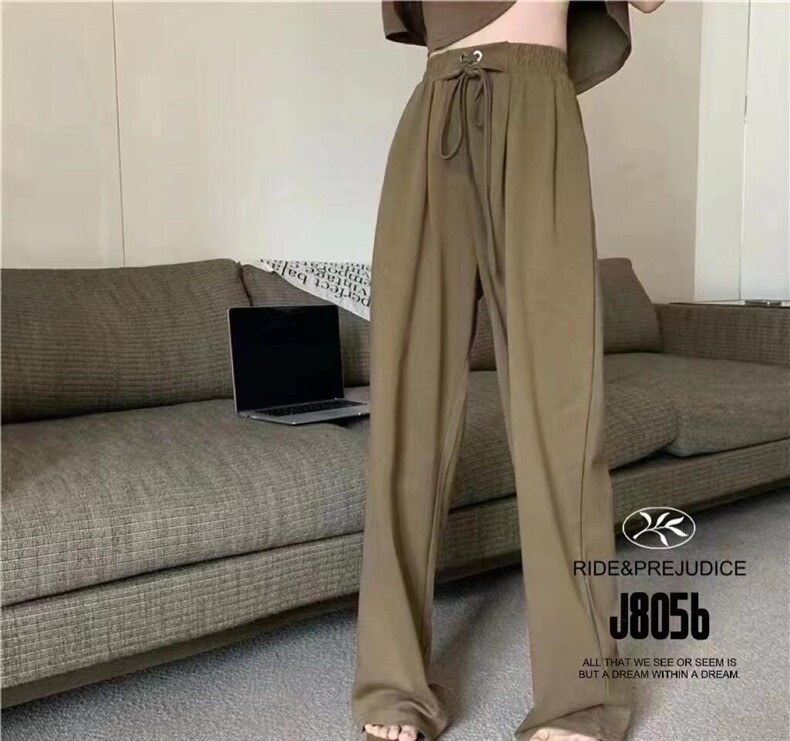 秋装新款系带阔腿裤，其它，C&B