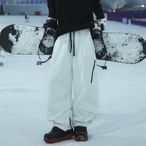 加绒防水拉链口袋滑雪裤 XZ604-K138JR-P75控118图片