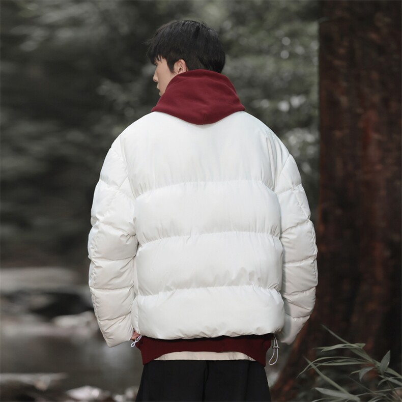 冬季新款港风立领棉服青少年潮流百搭保暖外套618A-26M006-P88,男装棉衣,星座914-4