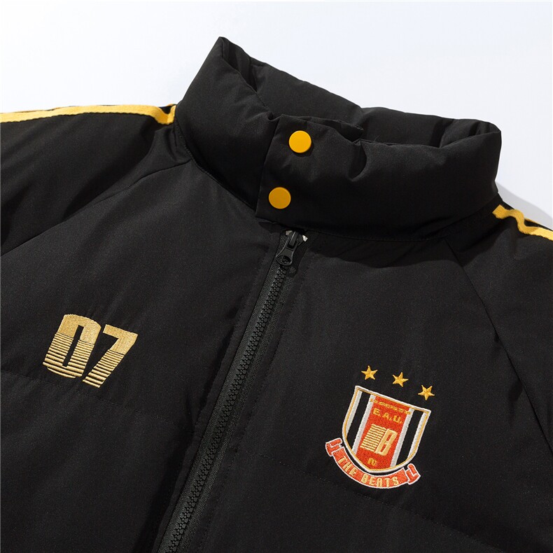 白底图抖音得物织带棉服刺绣logo棉衣休闲外套男女G1105P118,男装棉衣,电商A339