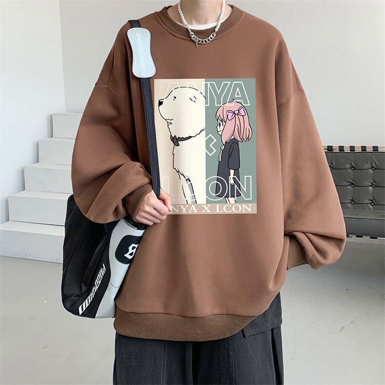 春季圆领卫衣男大码韩版宽松长袖外套S6365-P28,男装卫衣,电商A040