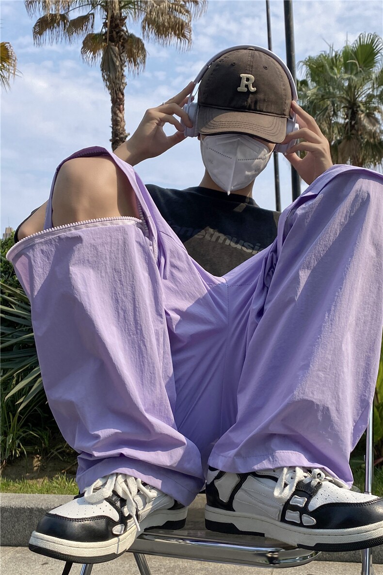 2023新款宽松长裤可拆解短裤速干裤B315-K23356-特p30控58无差价,男装休闲裤,电商B315