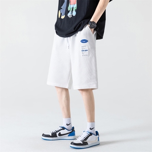 ！2023夏季新款男士华夫格短裤潮牌情侣五分裤DK666P25图片