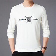 2021长袖男圆领秋季薄款休闲高档卫衣中年男打底衫ASD680069-P115,男装卫衣,电商B212（原钱塘6029）