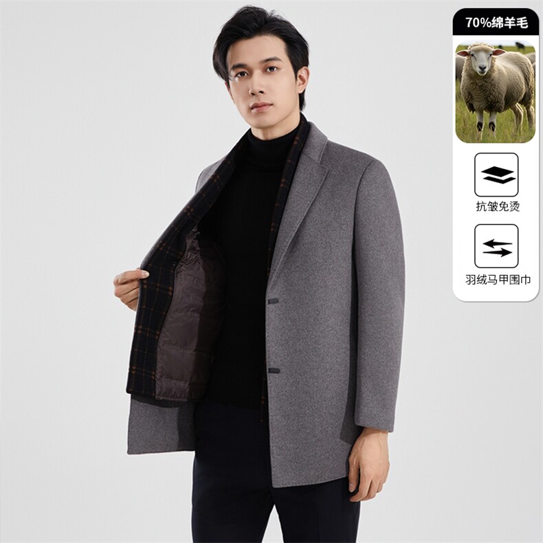 11525-70毛 可脱卸马甲 羽绒内胆  三色  P230图片