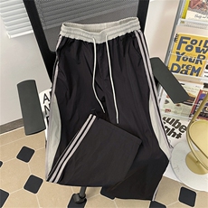 2024夏季新款美式拼接休闲裤男潮牌宽松百搭工装裤现货K7943-P38，男装休闲裤，星座512-3