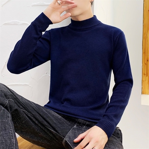 2025男跑量款新款半高领针织衫毛衣时尚403-1-M001-19主推差价大图片