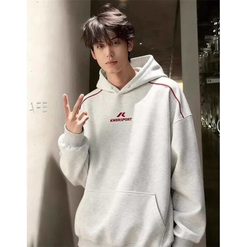 JY586-P51美式高街纽扣设计连帽卫衣男秋冬加绒网图,男装卫衣,星座1501-3