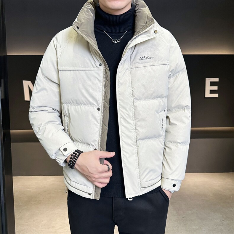 轻薄羽绒服男冬季2025新款立领加厚保暖外套C317-Y8581-P160,男装羽绒服,电商C317